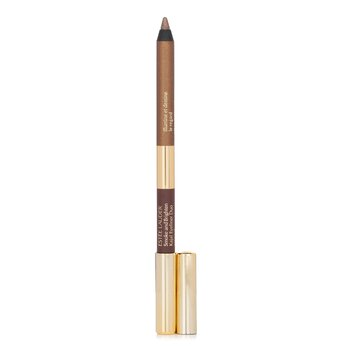 Smoke And Brighten Kajal Eyeliner Duo - # Dark Chocolate / Rich Bronze