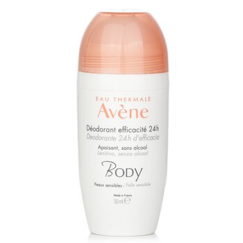 Avene Body Deodorant Efficacite 24H Roll-On