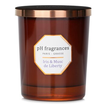 pH fragrances Scented Candle Iris & Musc de Liberty