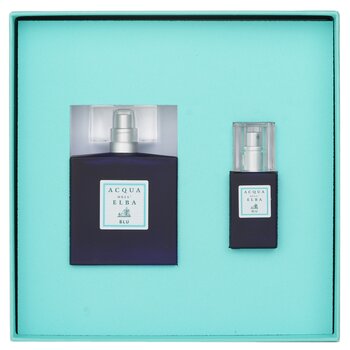 Acqua DellElba Eau De Parfum Blu Fragrance For Men Coffret: